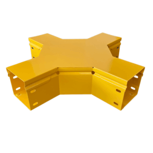 CHFIBER CRUCE HORIZONTAL DE ALUMINIO PERALTE 4″ ANCHO 4″ RADIO 8″ CON RECUBRIMIENTO EN PINTURA EPÓXICA, INCLUYE TAPA , UN PAR DE COPLES Y TORNILLERÍA.