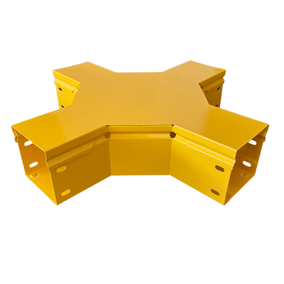 CHFIBER CRUCE HORIZONTAL DE ALUMINIO PERALTE 4″ ANCHO 4″ RADIO 8″ CON RECUBRIMIENTO EN PINTURA EPÓXICA, INCLUYE TAPA , UN PAR DE COPLES Y TORNILLERÍA.