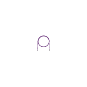 Cable de Parcheo TX6, UTP Cat6, Diámetro Reducido (28AWG), Color Violeta, 7.62 Metros (25 Pies)