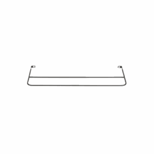 Barra para Aliviar Tensión o Peso Atrás de Patch Panel, Extendida de 7 Pulgadas, Montaje Invertido, Color Negro