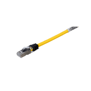 Patch Cord Cat6A, Blindado S/FTP, CM/LS0H, 3 Metros, Color Amarillo