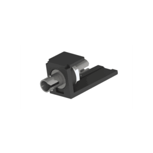 Módulo Acoplador ST Simplex, para Fibra Óptica Multimodo OM3/OM4, Tipo Mini-Com, Color Negro
