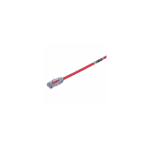 Cable de Parcheo UTP Cat6A, CM/LSZH, Diámetro Reducido (28AWG), Color Rojo, 4.57 Metros (15 Pies)