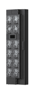 Enfriador de Puerta Trasera RackChiller RDHX PRO Activo, Agua Refrigerada, 42U 800W, 12 Ventiladores DC, Componentes Intercambiables en Caliente, IP20, 195-277V, Monitorización Ethernet
