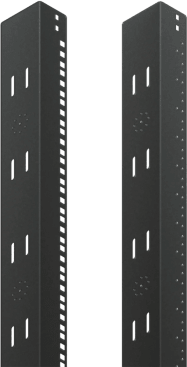 Ángulo de Rack, 19″ Linea SOHO Separación EIA Estándar, Acero Calibre 14/12, Orificios Roscados 10-32, Compatible Gabinetes 700x600mm