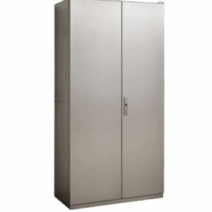 Gabinete de Acero Inoxidable IP55 (1000 x 2200 x 400 mm) con Placa Interna Galvanizada.
